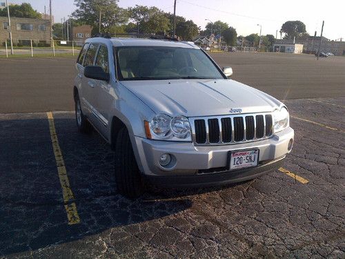 2007 jeep grand cherokee limited hemi, nav, dvd, chrome wheels, low miles