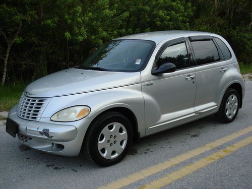 2003 chrysler pt cruiser 4 door 112k miles automatic silver no accident history