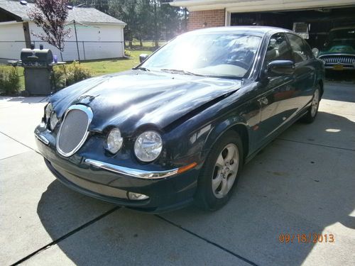 2002 jaguar s-type base sedan 4-door 3.0l repairable rebuildable clean title