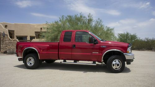 2004 ford f-350 super-duty dually, lariat, 4x4, turbo diesel, will trade