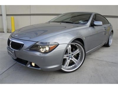 05 bmw 645 ci coupe nav 22 inch stagger alloy xenon panoramic roof!!!