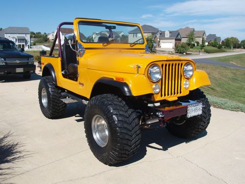 1980 jeep cj7 full custom! chevy engine! lost of new parts!