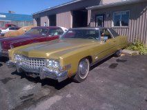 1973 cadillac eldorado base hardtop 2-door 8.2l