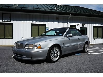 2000 00 c70 convertible non smoker new timing belt  no reserve automatic cd