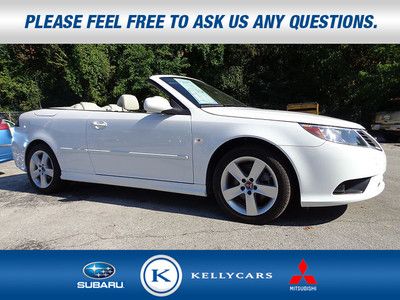 2011 saab 9-3 2dr convertible fwd brand new demo!