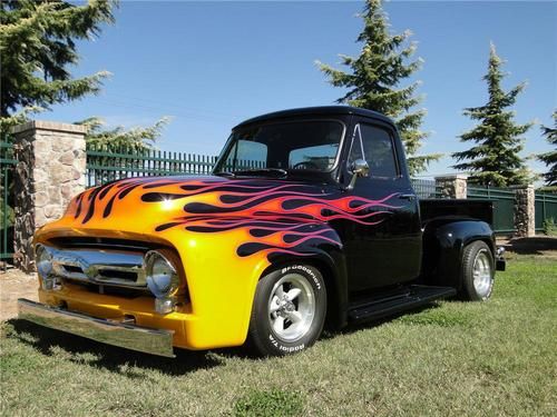 1955 f100 f 100 ford truck project hot rod street rod shop truck effy show car