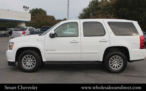 Used chevrolet tahoe hybrid sport utility electric 4x4 chevy suv we finance cars