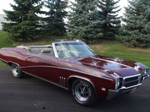 Sweet 1969 buick skylark custom convertible with build sheet and owners manual!!