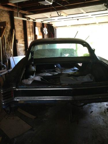 1967 chevelle hard top -project car