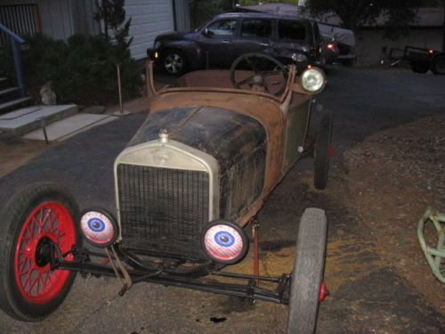 1926/27 ford model t roadster / ratrod trusty rusty,see video