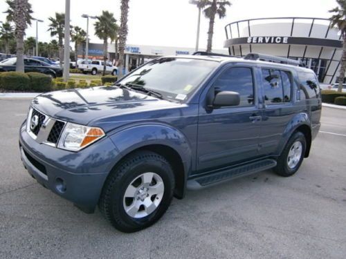 2006 nissan pathfinder 4.0l v6 rwd suv 3rd row tow clean carfax florida suv l@@k