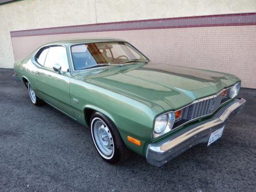 1976 plymouth duster showing less than 3000 miles : you decide if its real !!!!!
