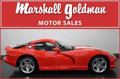 2002 dodge viper gts final edition #129 red black 6 speed manual 1866 miles