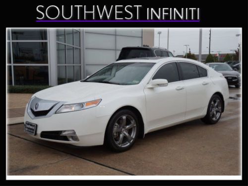 2011 acura tl 3.7l tech package one owner low miles