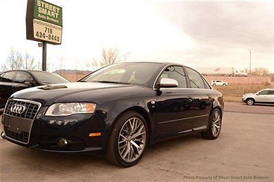 S4 quattro, 6 speed man, navigation, leather, sunroof, 50k miles, clean carfax