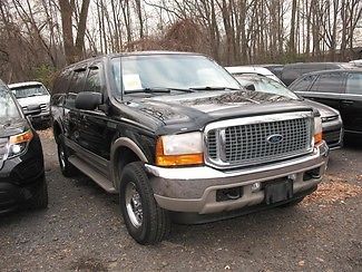 2001 ford excursion limited leather heated seats 6.8 v10 engine tow pkg clean