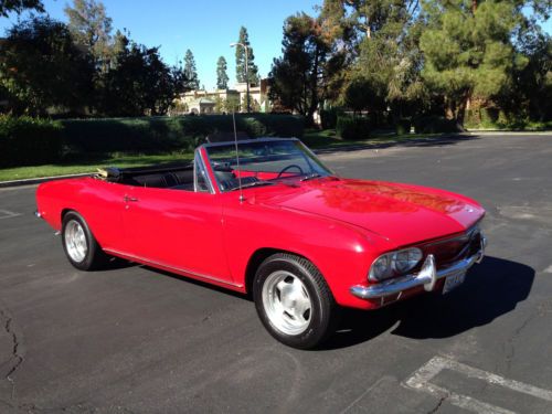 1965 chevrolet corvair monza convertible 4 speed fully restored and rebuilt