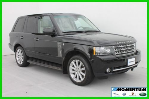 2011 land rover range rover supercharged w/ nav/ roof/ rear reclining sts loaded