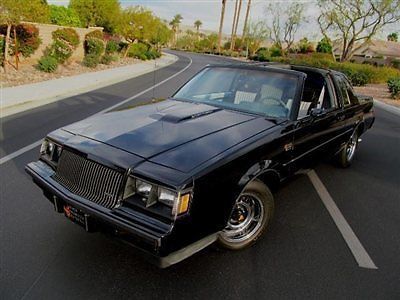 1987 buick grand national all original low miles super turbo muscle no reserve!