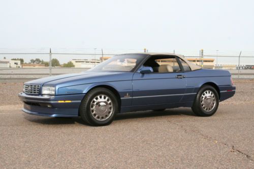 Stunning &#034;one-of-a-kind&#034; 1993 cadillac allante convertible