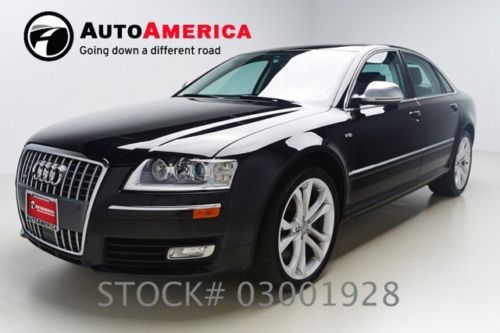 31k one 1 owner low miles 2009 audi s8 awd nav 5.2l v10 cold weather pkg sunroof