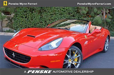 2011 ferrari california rosso corsa penske wynn ferrari 702-770-2000 las vegas