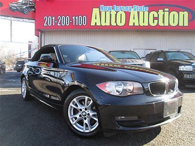 09 bmw 128i convertible leather heated seats carfax certified 1-owner pre owned