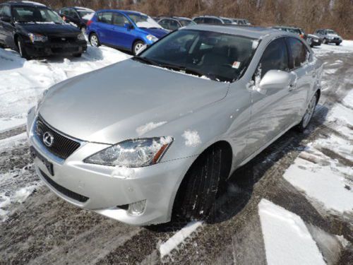 06 lexus is350 nav system moonroof heated leather seats 117k miles no reserve!!!