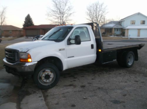 4x4 f550 6speed low miles 7.3psd flatbed