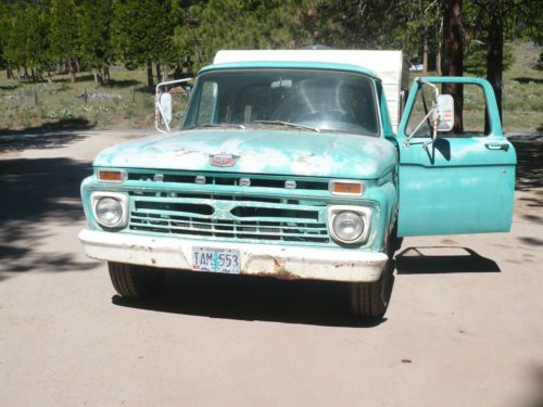 CLASSIC 1966 FORD F250 2WD PICKUP TRUCK W/ HIGH TOP, image 2