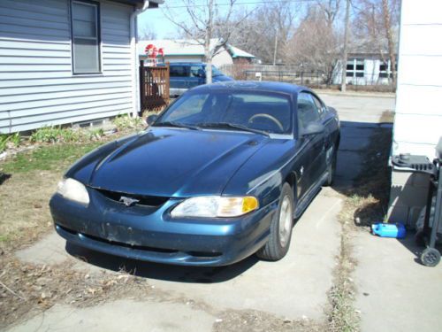 1995 ford mustang v-6 automatic sold as-is located in lincoln nebraska