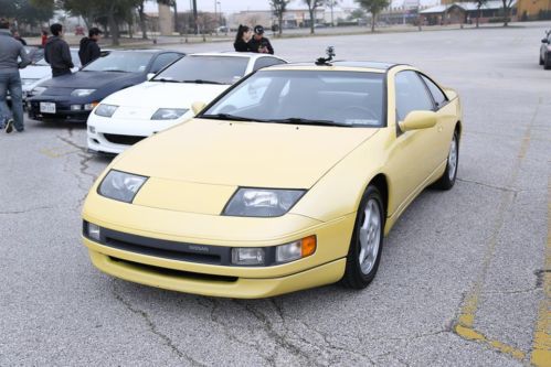 1990 nissan 300zx 2+2 1 owner yellow in perfect condition
