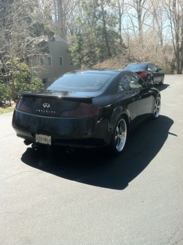 2005 infiniti g35 vortech super charged 400 hp v3 coupe 6 speed in black