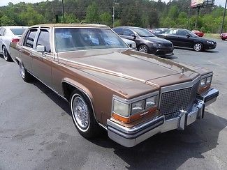 1987 cadillac fleetwood brougham cold a/c we ship no reserve bid to win it now!!