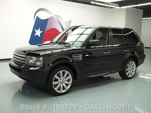 2009 land rover range rover sport supercharged 4x4 53k texas direct auto