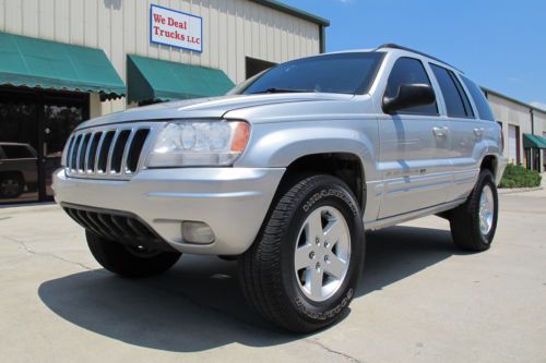 02 jeep suv limited 4x4 low miles runs great very clean low price &amp; reserve