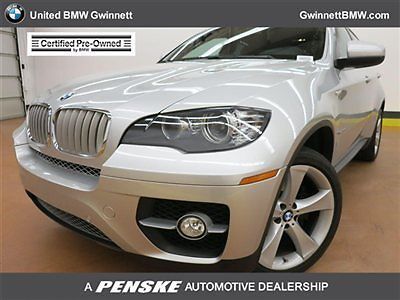 Xdrive50i low miles 4 dr suv automatic gasoline 4.4l 8 cyl titanium silver metal