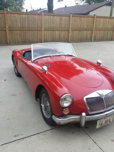 Running and driving 1960 mga 1600, solid and all there