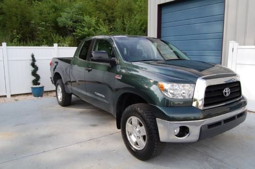 07 tundra 4 door double cab 5.7l v8 4x4 tow hitch trd alloy truck knoxville tn