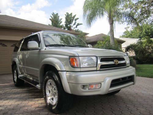 2000 toyota 4runner limited 2wd leather sunroof power seats 1 fl owner  pristine