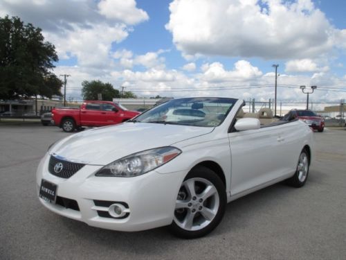 2007 solara convertible only 32k miles!  nav hid leather call greg 888-696-0646