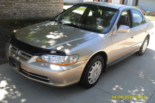 2002 honda accord lx, clean in and out with power locks and windows.