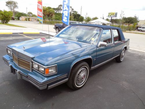 1986 cadillac sedan deville 68,000 miles!! nice!!