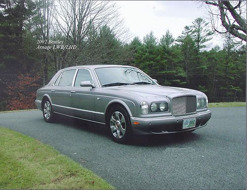 Bentley arnage 2002 long wheel base one of four in the usa.