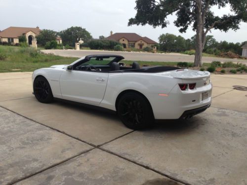 2013 Chevrolet Camaro ZL1 Convertible - One Owner 3K Miles All Options Manual, US $51,500.00, image 9