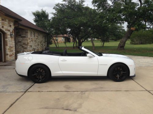 2013 Chevrolet Camaro ZL1 Convertible - One Owner 3K Miles All Options Manual, US $51,500.00, image 10
