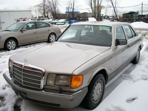 1991 mercedes-benz 350sdl  diesel very rare