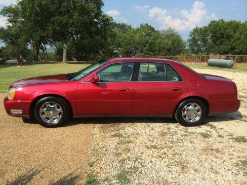 2002 cadillac deville sedan one owner 4.6l v8 northstar 84,360 miles