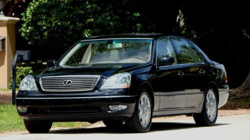 2002 lexus ls430 ultra edition 63,000 miles all the bells an whistles no reserve