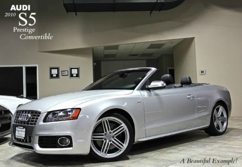 2010 audi s5 convertible quattro prestige comfort package supercharged v6 wow $$